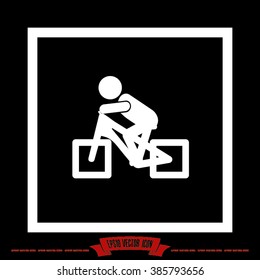 Cyclist Icon