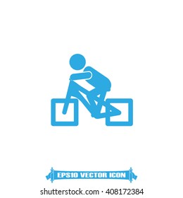 Cyclist Icon