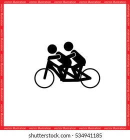 Cyclist Icon