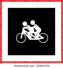 Cyclist Icon