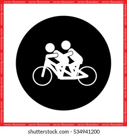Cyclist Icon