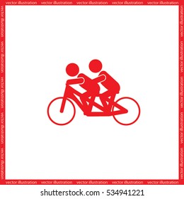 Cyclist Icon