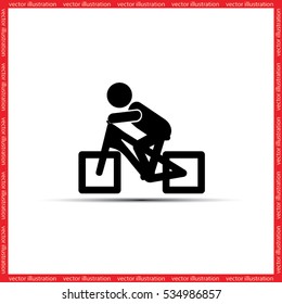 Cyclist Icon