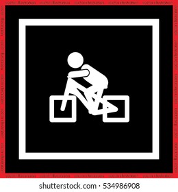 Cyclist Icon