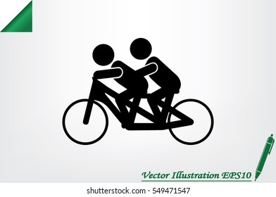 Cyclist Icon