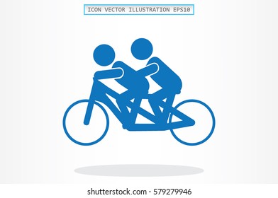 Cyclist Icon