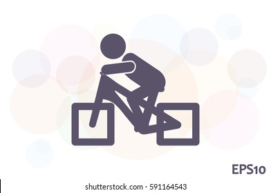 Cyclist Icon