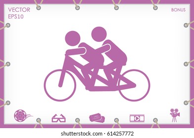 Cyclist Icon