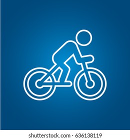 cyclist icon