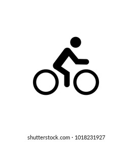 cyclist icon. Elements of transport icon. Premium quality graphic design icon. Signs and symbols collection icon for websites, web design, mobile app on white background