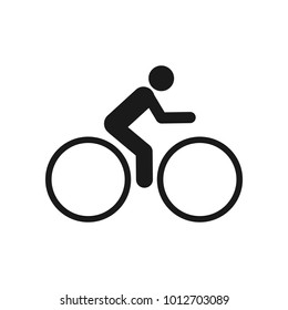 cyclist icon  vector