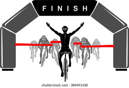 Cyclist Race Winner