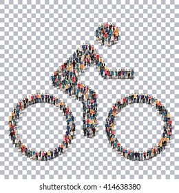 cyclist  sport   people   3d