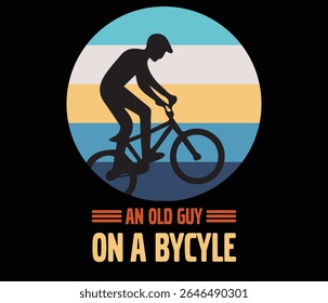 arte de design de t-shirt dublê ciclista