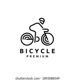 Cyclist Stylized Vector, Road Cycling, Cycling Tour, Cycling Track, Bicycle Icon Design