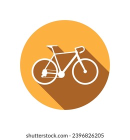 cyclocross bike icon vector template illustration logo design