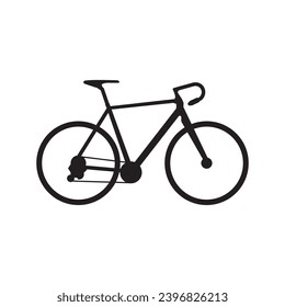 cyclocross bike icon vector template illustration logo design