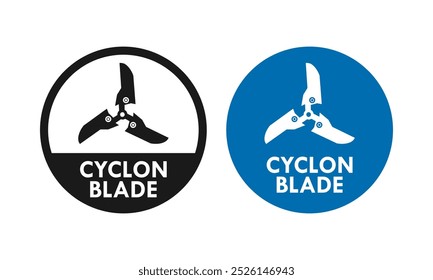 Ilustración de Plantilla de logotipo de diseño de hoja de ciclón