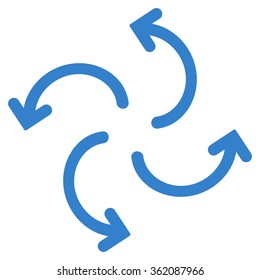 Cyclone Arrows Icon