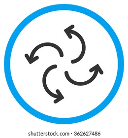 Cyclone Arrows Icon