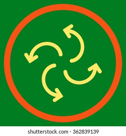 Cyclone Arrows Icon