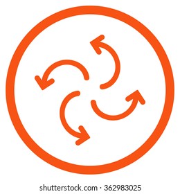 Cyclone Arrows Icon