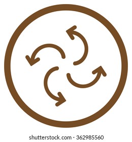 Cyclone Arrows Icon
