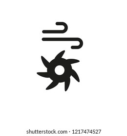 Cyclone icon. Trendy Cyclone logo concept on white background from Weather collection. Suitable for use on web apps, mobile apps and print media.