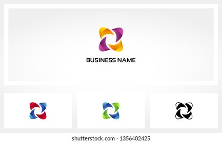 Cyclone Swirl Tornado Logo