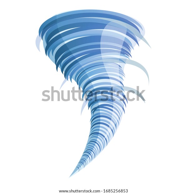 Icone Tornade Cyclone Dessin D Image Vectorielle Image Vectorielle De Stock Libre De Droits