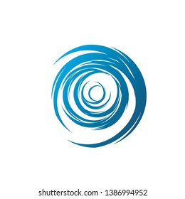 Water Wave Logo Abstract Design Vector Stock Vector (Royalty Free ...