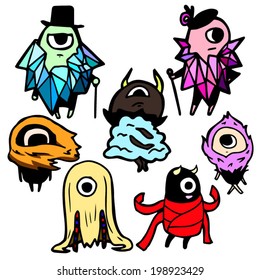 Cyclops monster set 1