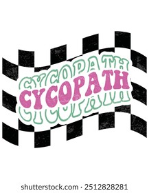 Cycopath Retro Groovy Vintage, Halloween gespenstische Lehrer Geisterhemd, groovige Lehrer Hemd, Halloween Kürbis Hemd, Boos Women Ghost Cute, ghoulish Thema Party, Retro, Hemd Druckvorlage