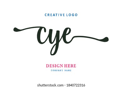 El logotipo de la inscripción en el CYE es sencillo, fácil de entender y autoritario