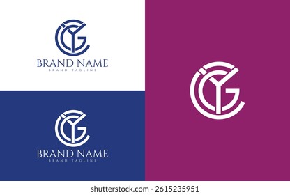CYG Logo Design, Letter C, Y and G Logo