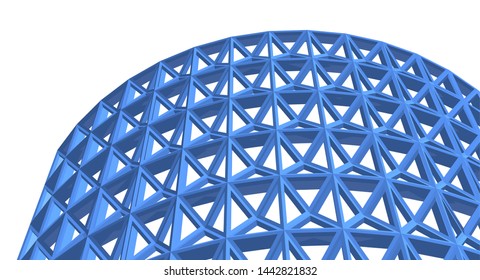 
cylinder architecture abstract 3d illustration