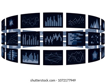 Cylinder chart and chart image