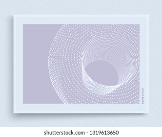 Cylinder. Detail of the mechanism. 3D connection structure. Geometric element for design. Futuristic technology style. Vector illustration.