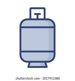 Cylinder Gas  Fill Inside Vector Icon Which Can Easily Modify Or Edit 