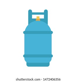 cylinder glyph flat vector icon