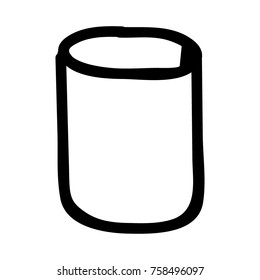 cylinder hand drawn 