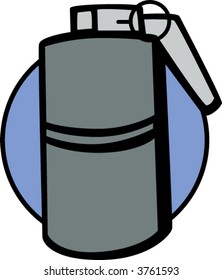 cylinder hand grenade explosive