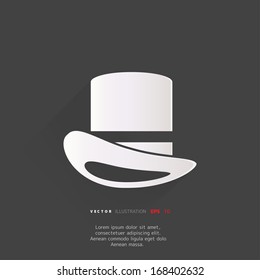 cylinder hat  icon