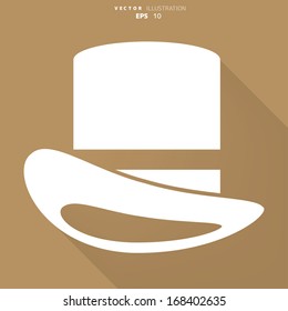 cylinder hat  icon