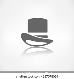 Cylinder hat  icon