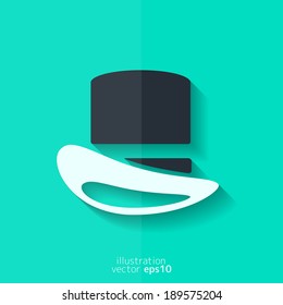 Cylinder hat  icon