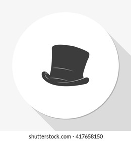 Cylinder hat illustration. 