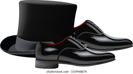 cylinder hat reception shoes meeting