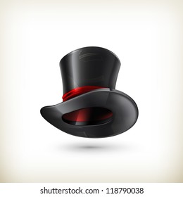 Cylinder hat, vector