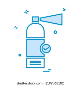 Cylinder icon design vector 